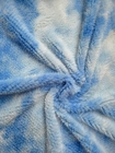 Tie-dye Polyester Fur Static-free OEKO-TEX Quality standard for elegant Dress Blanket Anti-microbial  Anti-flaming