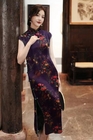 100% Natural Silk OEKO-TEX fabric 25MM Bright satin stretch silk Red cloud gauze for girl/women fashion elegant dresses