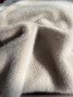 Polyester Mink Cashmere Fabrics for Luxury dressing 50/75D yarn hand feeling soft more than 60 colors/AOP designs
