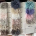Luxury Faux Fur Static-free OEKO-TEX 100 Standard Quality 50/75D Spun yarn hand feeling soft 50colors for clients