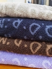 Sherpa Printed FAUX FUR  Static-free Handfeeling soft For coat dress and Blanket AZO free OEKO-TEX 100 Standard