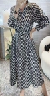 Silk Elastic Twill crepe DE chine 20MM Antiflaming Anti-Wrinkle Scarf Digital printed Design for fashion luxury Dress