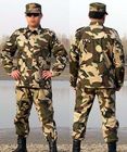 Enzyme wash Polyester/Cotton africa military combat camouflage fabric twill Traditionlly design