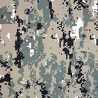 High quality fashion Waterproof  pvc coated winter snow camouflage fabric