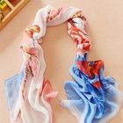 Fashionable Excellent Quality Silk Chiffon Embroidery  for Scarf
