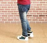 Hot sell wholesale children clothing adjustable elastic waist kids boys jeans