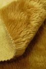 100% polyester knitted sherpa fleece long pile plush fabric