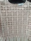 EMBROIDERY EYELASH COTTON LACE FABRIC FRENCH CORD LACE CLOTH GUIPURE LACE FOR DRESS