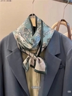 100% Silk 14MM for Girls fashion Scarf with luxury designs