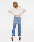 Lady denim jean fashion skinny thickness thread jeans